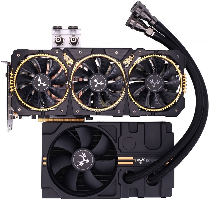 Colorful пусна графичната карта iGame GeForce GTX 1080 Ti Kudan с хибридно охлаждане