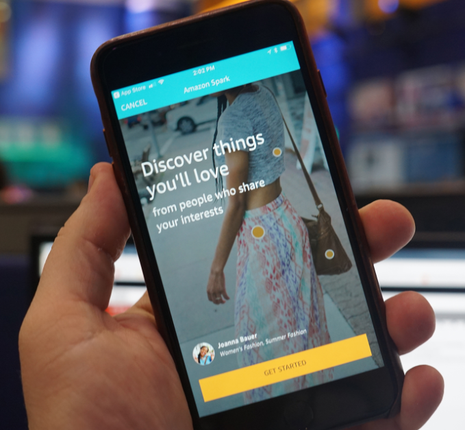 Amazon Spark Amazon представи социалната мрежа за шопинг Spark