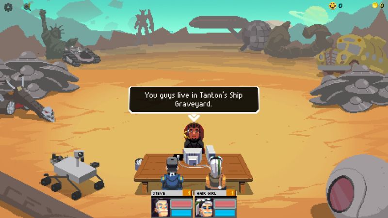 Galaxy of Pen and Paper е игра, в която играете още една игра