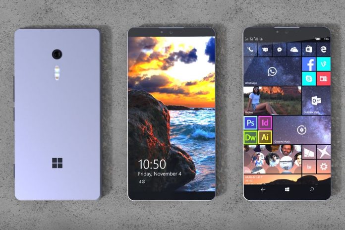 Microsoft-Surface-Phone-3 Microsoft изглежда представи сгъваемия безрамков смартфон Surface Phone
