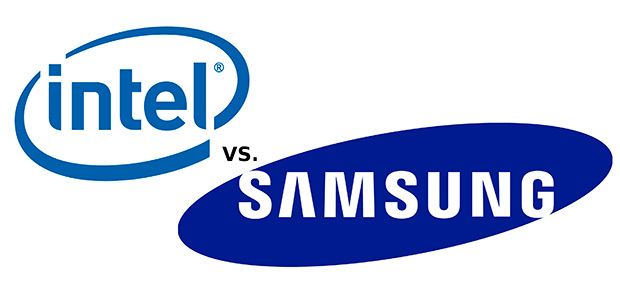 Samsung_vs._Intel_620 Samsung изпревари Intel и стана най-големият производител на чипове през второто тримесечие на 2017 г.