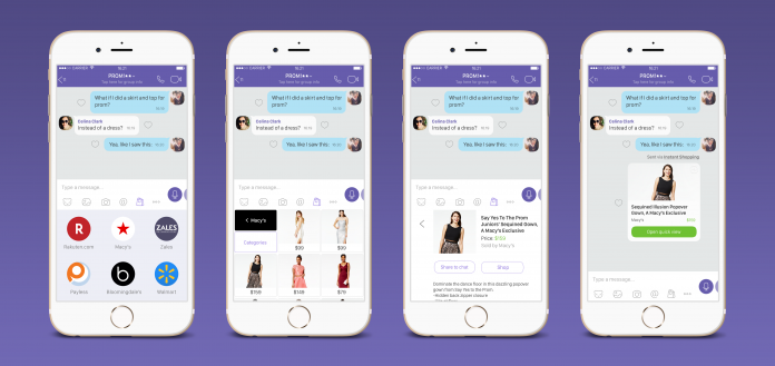 Viber-Instant-shopping Rakuten Viber придоби Chatter Commerce – първата в света клавиатура за онлайн пазаруване