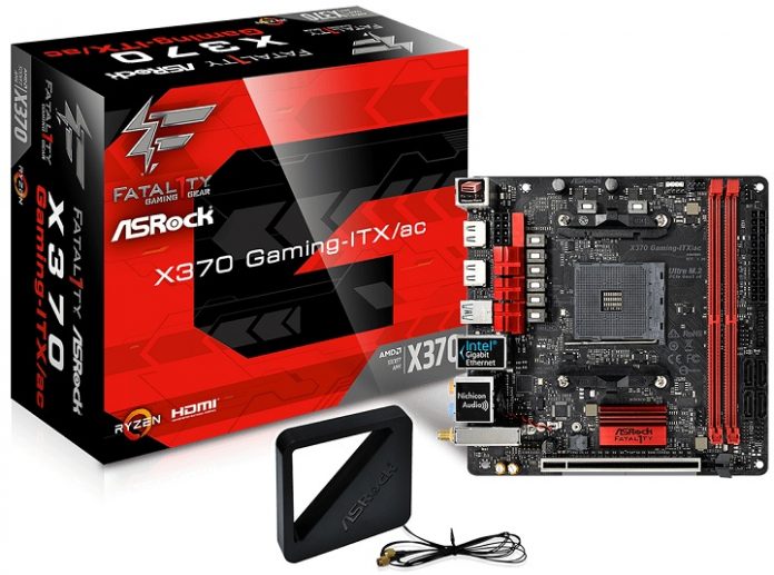 asrock-fatal1ty-mini-itx-amd-am4-1 Започнаха продажбите на Mini-ITX дъната ASRock Fatal1ty за процесори AMD AM4