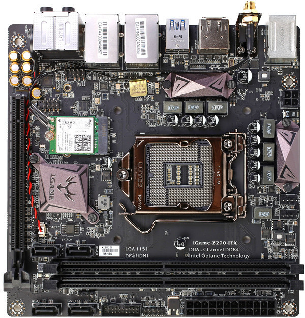 Colorful започна предварителните продажби на дънната платка iGame Z270I-WF
