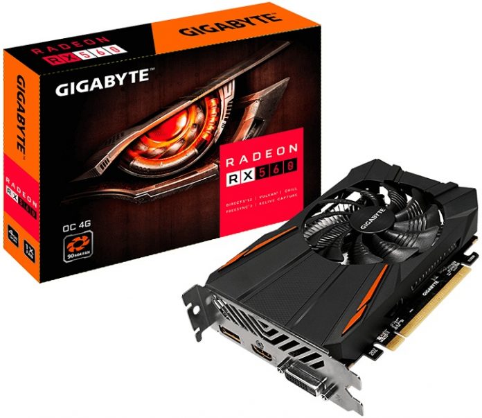 gigabyte-rx-560-oc-1 Gigabyte представи видеокартата Radeon RX 560 OC