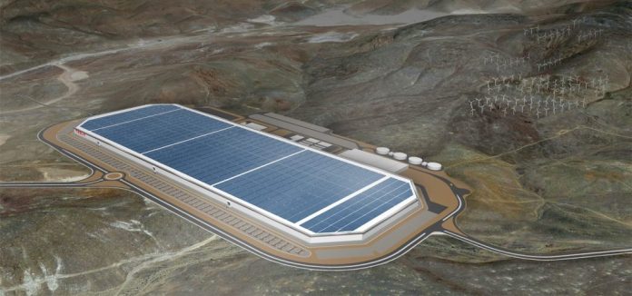 gigafactory-model Tesla възнамерява да разкрие още две или три Gigafactory в САЩ