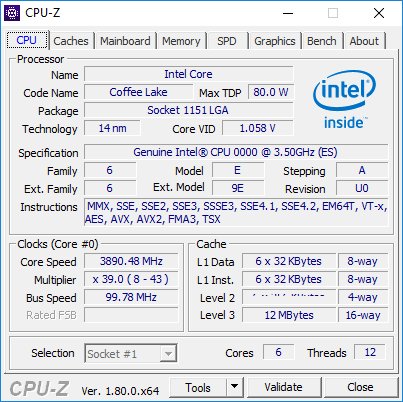 Появи се информация за 6-ядрен процесор Intel Coffee Lake