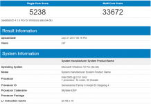 Тактовата честота на процесора Intel Core i9-7960X е 2,5 GHz