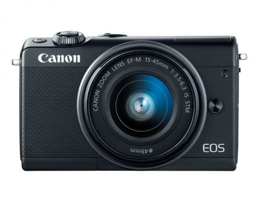 Canon анонсира безогледалния фотоапарат M100 с APS-C фотосензор и цена 9