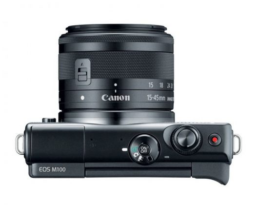 Canon анонсира безогледалния фотоапарат M100 с APS-C фотосензор и цена 9