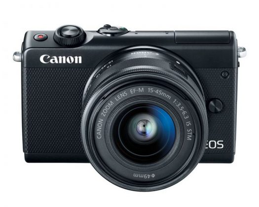Canon анонсира безогледалния фотоапарат M100 с APS-C фотосензор и цена 9