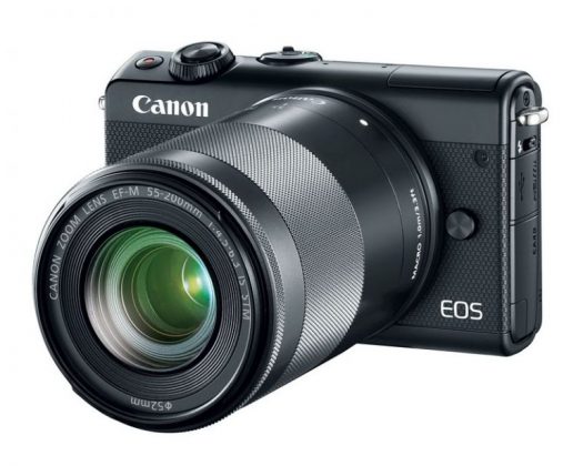 Canon анонсира безогледалния фотоапарат M100 с APS-C фотосензор и цена 9