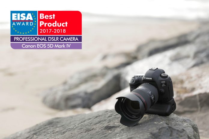 EOS_5D_Mark_IV_-EISA Canon с отличие за DSLR фотоапаратите