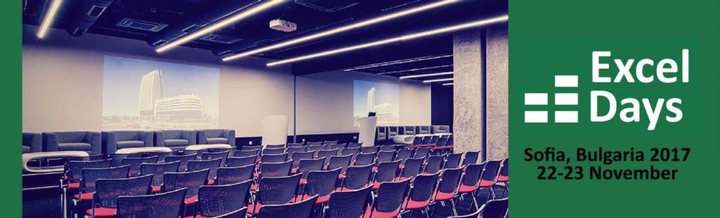 Първата конференция Bulgaria Excel Days през ноември в София