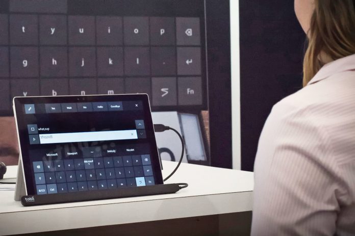 Eye Control Технология за следене погледа на очите във Windows 10