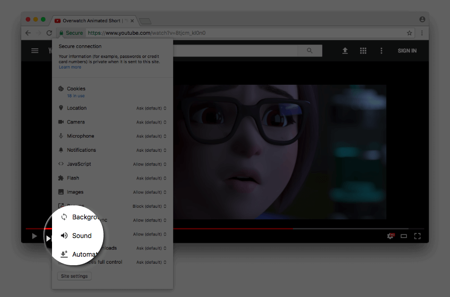 Google Chrome ще има възможност за изключване на звука за отделните сайтове