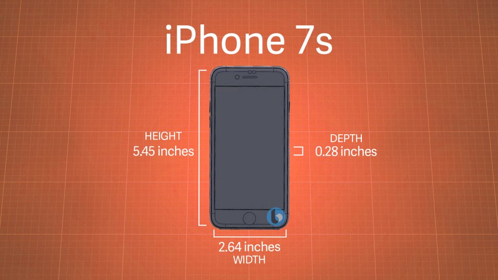 Ето точните размери на iPhone 7s и 7s Plus