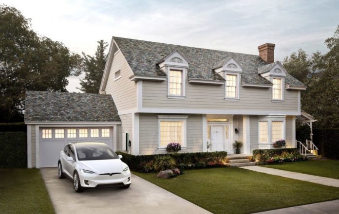 Tesla-Solar-Roof-2 Слънчевите покриви на Tesla наистина се оказаха по-евтини от традиционните