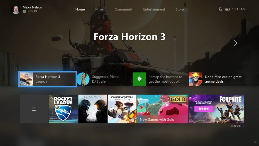 Нов софтуерен ъпдейт за Xbox One ви дава пълна свобода за персонализация на главната страница