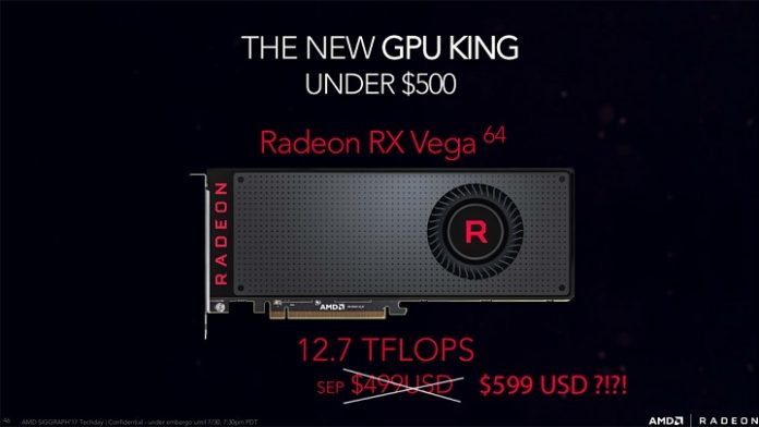 Продажбите на видеокартите AMD Radeon RX Vega достигнаха 25 000