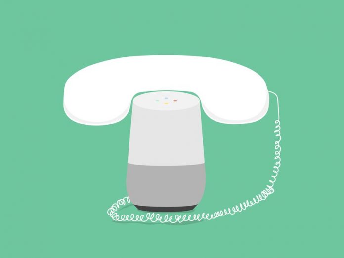 googlehome-TA Google Home предлага безплатни телефонни разговори в САЩ и Канада