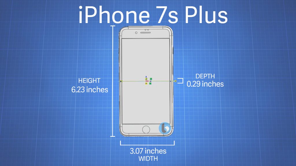 Ето точните размери на iPhone 7s и 7s Plus