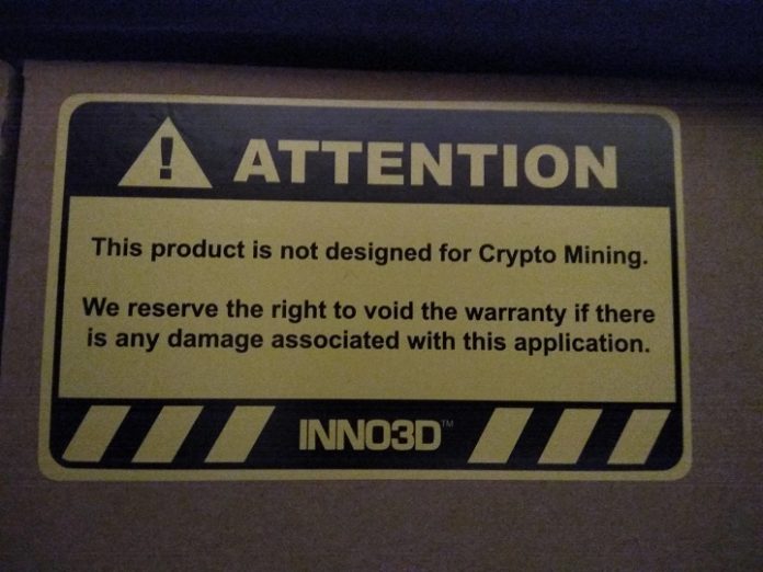 inno3d-miners-warning-1 Inno3D предупреди майнърите, че ще прилага анулиране гаранцията на видеокартите