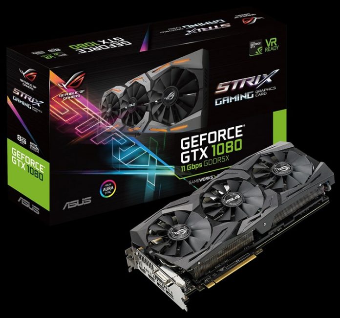 ASUS ROG Strix GeForce GTX 1080 11Gbps: видеокарта за овърклокъри