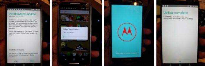 Moto X Pure Edition (X Style) получи ъпдейт до Android Nougat
