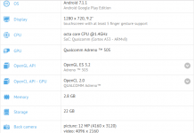 GFXBench показа ZTE Nubia NX907J с 3 GB RAM и поддръжка на Nougat