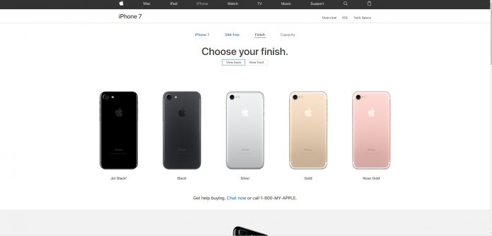 Apple спря продажбите на червения iPhone 7