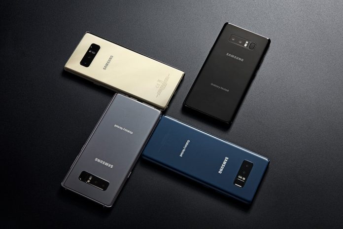 Първото обновление на Samsung Note 8 подобрява камерата му