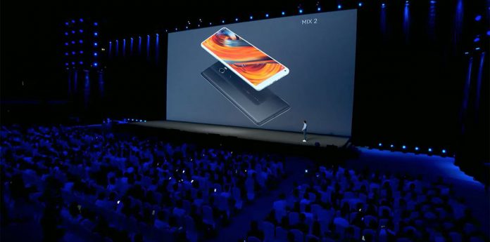 Xiaomi Mi Mix 2 Xiaomi обяви флагманския смартфон Mi Mix 2
