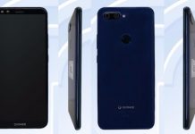 В TENAA се появи смартфона Gionee S11 с 6-инчов екран 18:9 FullVision AMOLED
