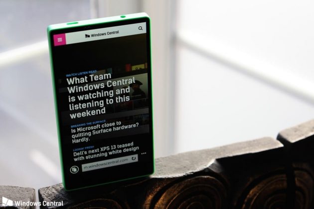 Microsoft първи е създал революционният безрамков смартфон