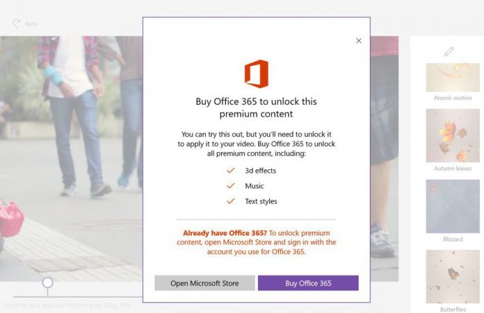 Stories-3D-Office-365 Microsoft ще продава ефектите на видео редактора Story Remix 3D чрез абонамент