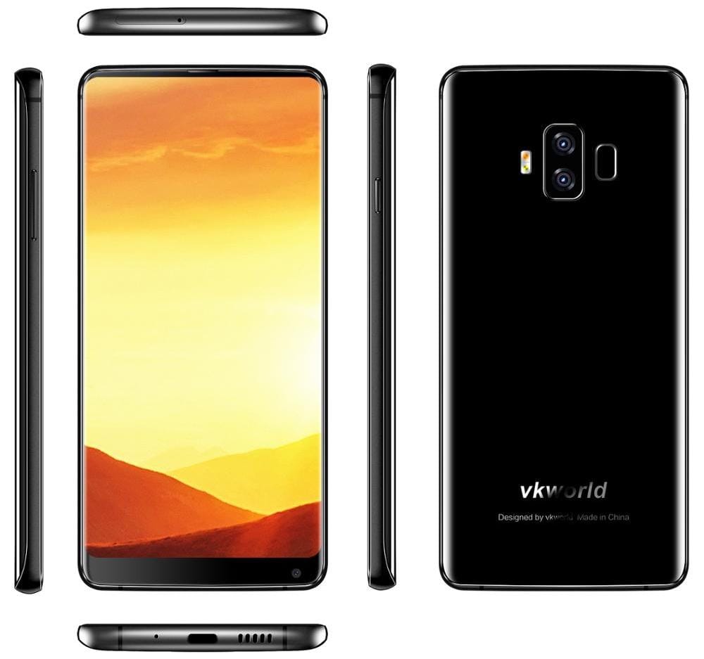 Vkworld S8: евтин безрамков смартфон с титанова рама