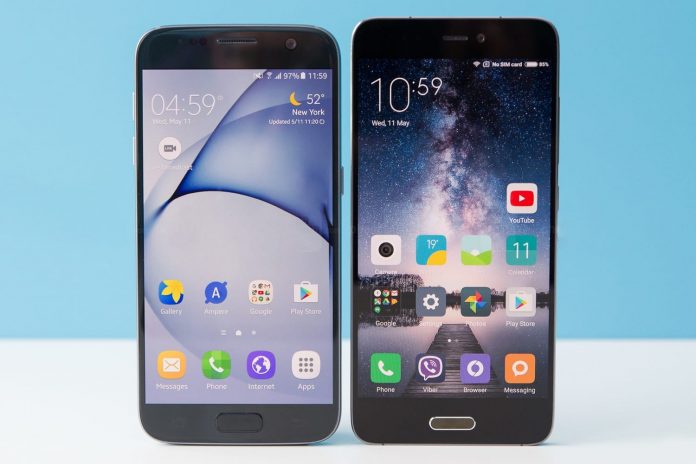 Xiaomi-MI-5-Samsung-Galaxy-j7-Pro Топ-10 на най-популярните смартфони в средата на месец октомври