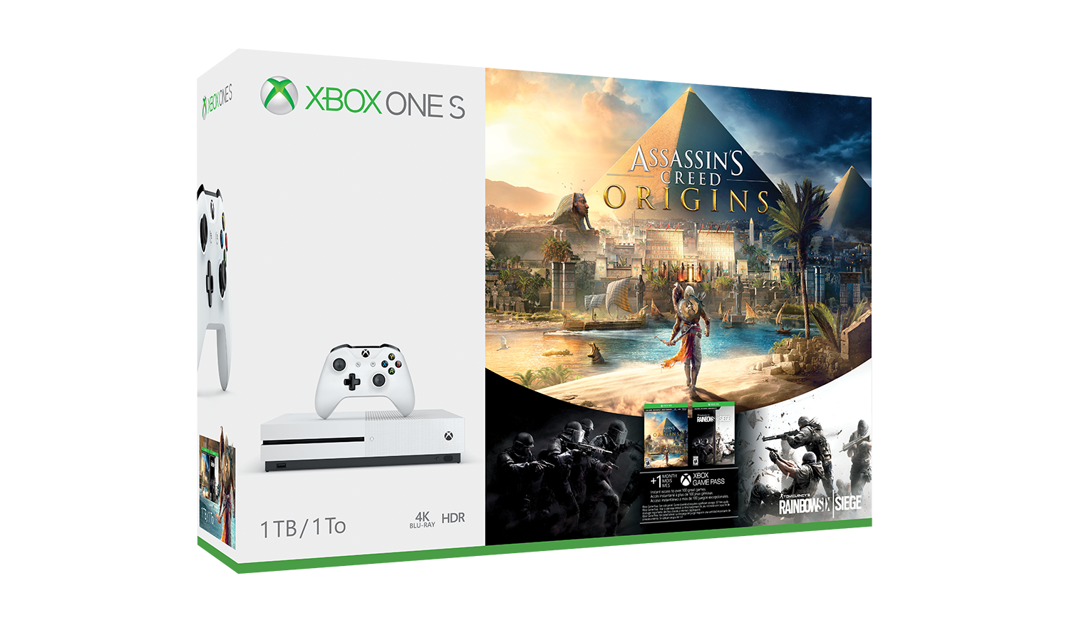 Ubsoft представи специално Assassin’s Creed Origins/Rainbow Six Siege издание на Xbox One S