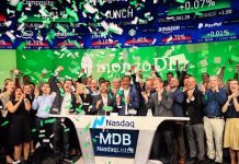 След излизането си на борсата, акциите на MongoDB скочиха с една трета