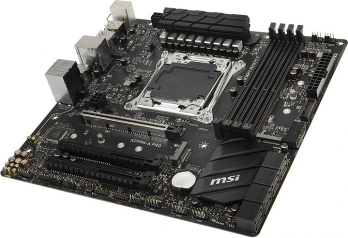 MSI    X299M-A Pro   Intel Kaby Lake-X