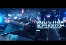 Новият ноутбук от семейството ASUS ROG Strix SCAR Edition е снабден с G-Sync