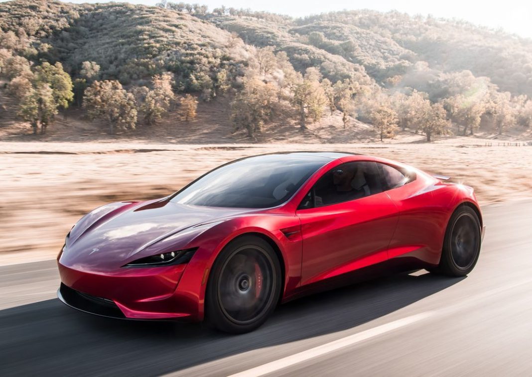 Tesla-Roadster-2 Мъск ще използва ракетни технологии, за постигне още по-голямо ускорение на Tesla Roadster