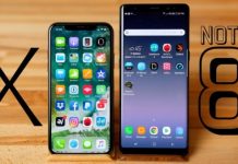 Бенчмарк-битката на титаните: iPhone X срещу Samsung Galaxy Note 8