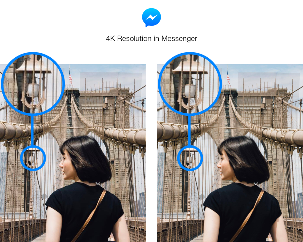 Facebook Messenger вече поддържа 4К снимки