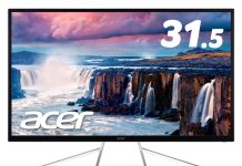 Acer представи 4K-монитор с поддръжка на HDR10