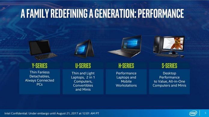 Intel работи върху мобилния процесор Core i3-8130U