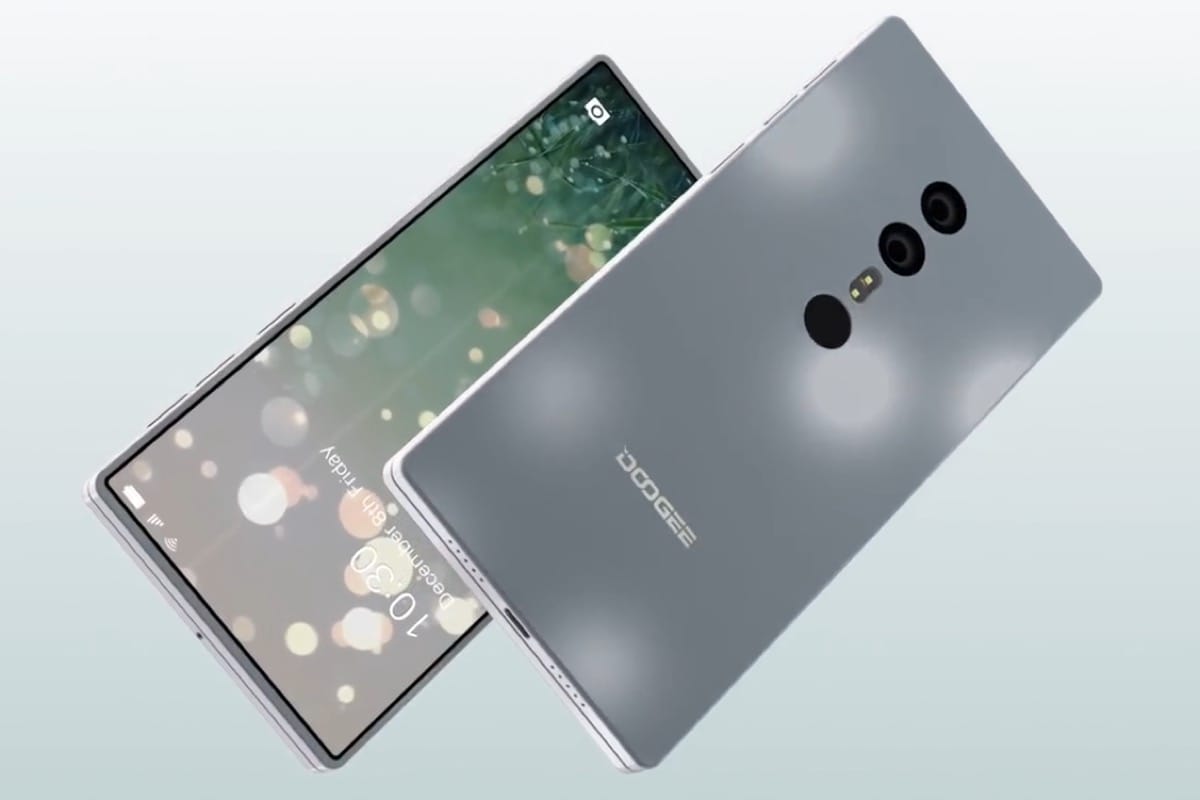 Doogee представи първия в света абсолютно безрамков смартфон-слайдер