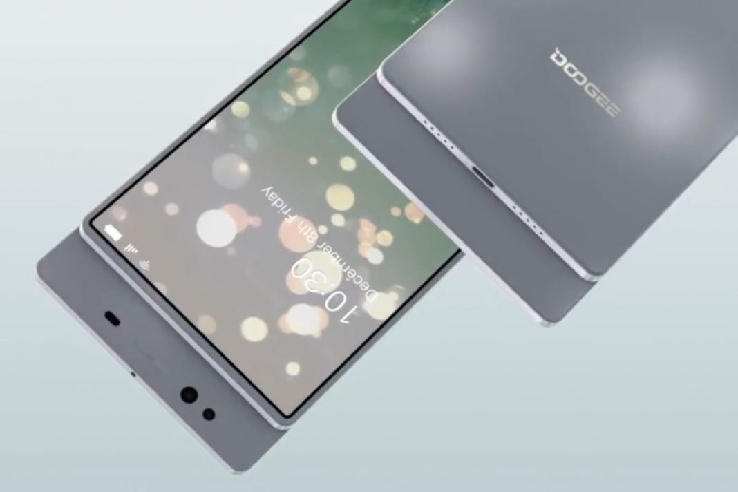Doogee-6 Doogee представи първия в света абсолютно безрамков смартфон-слайдер