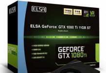 ELSA започна продажбите на видеокартата GeForce GTX 1080 Ti 11GB ST